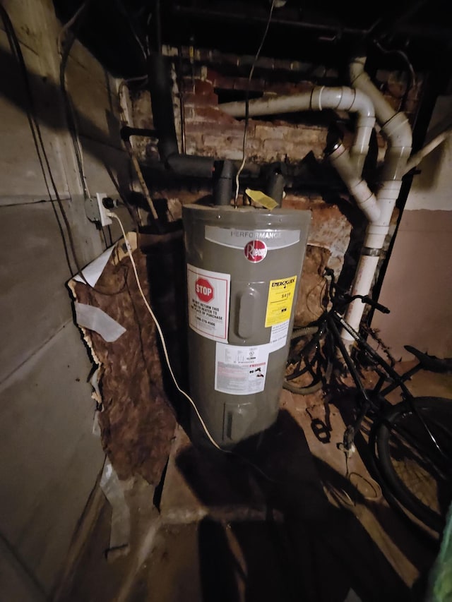 utilities with electric water heater