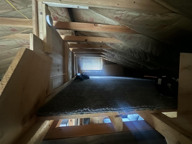 51 Pond Rd, Bradford, ME 04410 - view of attic