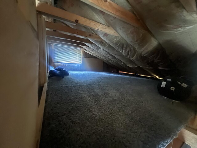 51 Pond Rd, Bradford, ME 04410 - view of unfinished attic
