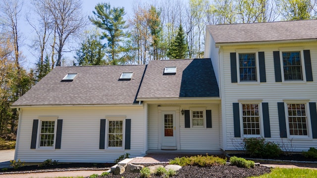 196 Eaton Ridge Dr, Holden, ME 04429 - view of front of house with a shingled roof