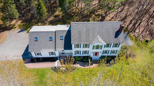 196 Eaton Ridge Dr, Holden, ME 04429 - view from above of property
