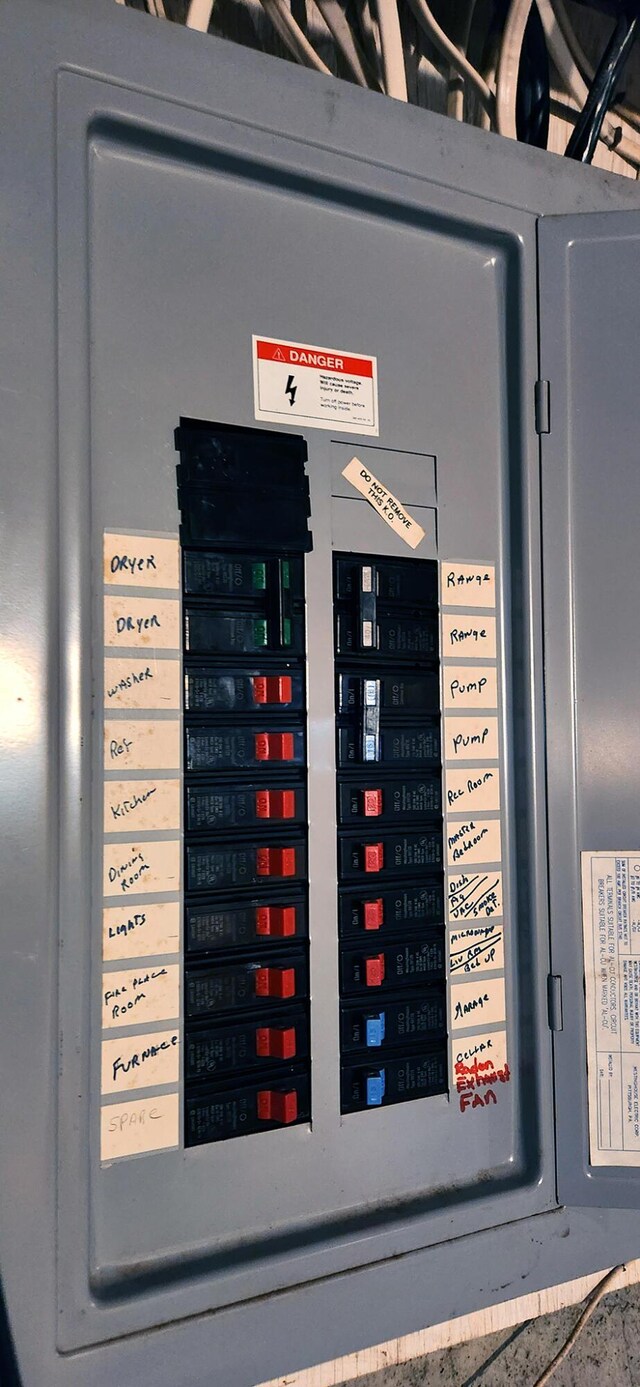 196 Eaton Ridge Dr, Holden, ME 04429 - utilities featuring electric panel