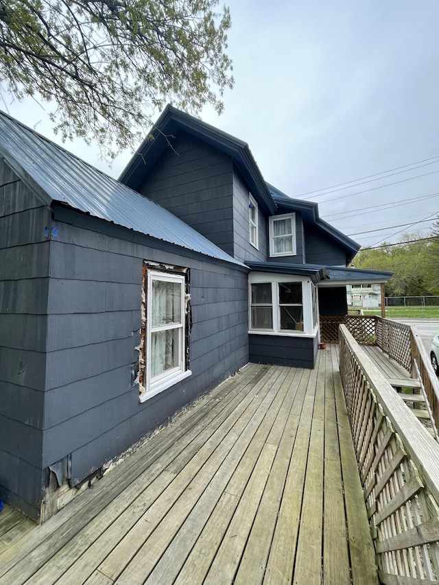 view of deck