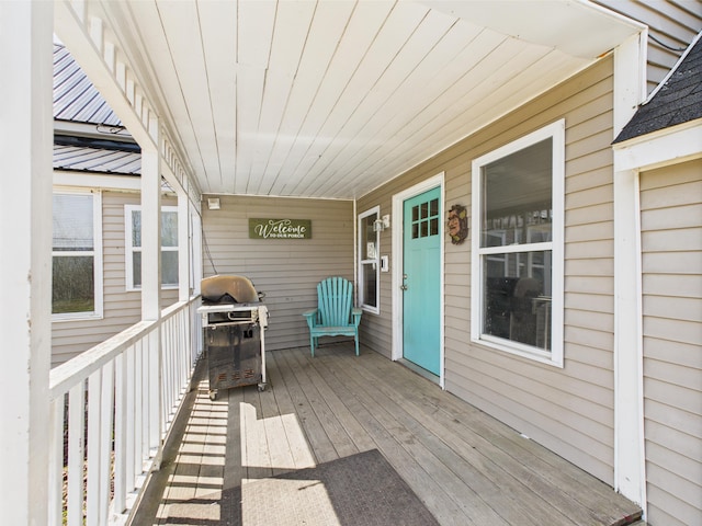 60 Carson Rd, Perham, ME 04766 - view of wooden deck
