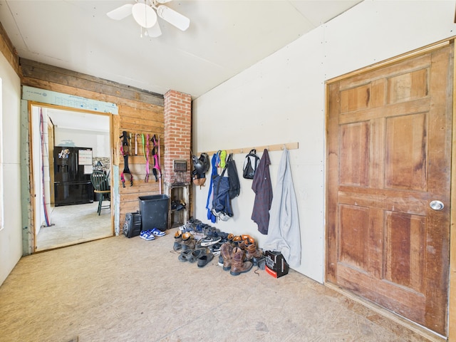 60 Carson Rd, Perham, ME 04766 - spare room with a ceiling fan