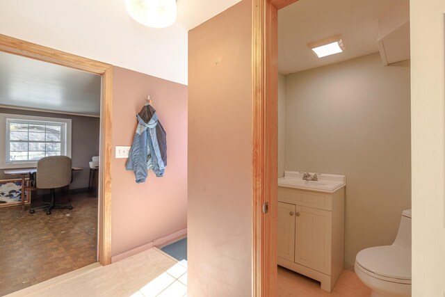 370 Christian Ridge Rd, Ellsworth, ME 04605 - half bath with toilet and vanity