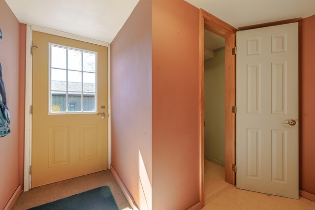 view of doorway