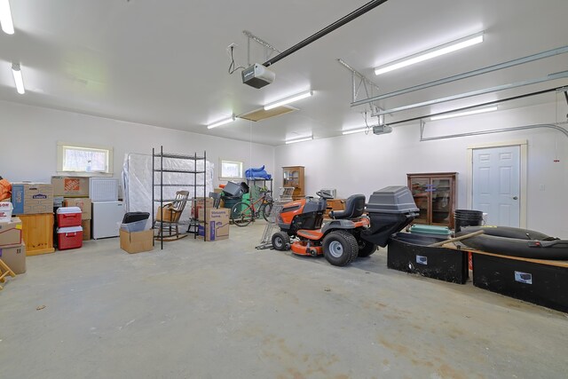 370 Christian Ridge Rd, Ellsworth, ME 04605 - garage featuring a garage door opener