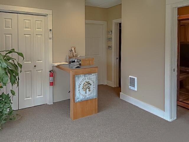 370 Christian Ridge Rd, Ellsworth, ME 04605 - interior space featuring baseboards and visible vents