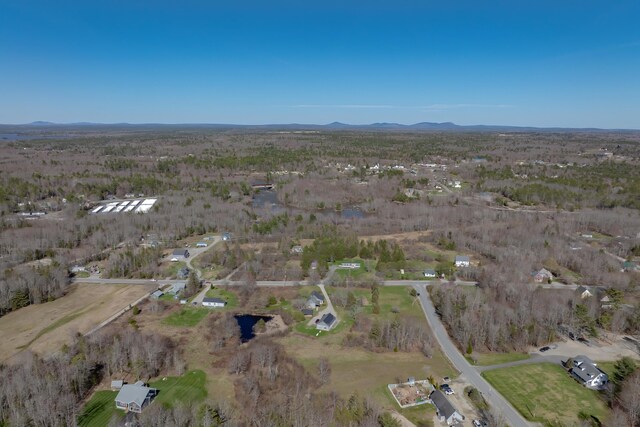 370 Christian Ridge Rd, Ellsworth, ME 04605 - bird's eye view with a mountain view