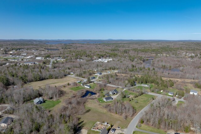 370 Christian Ridge Rd, Ellsworth, ME 04605 - bird's eye view featuring a forest view