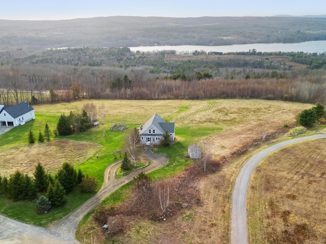 83 Barrett Hill Rd, Hope, ME 04847 - view of rural area with a large body of water