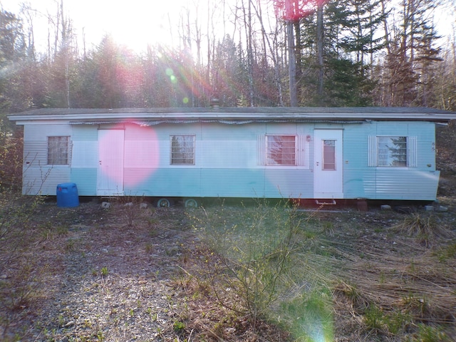 17 Kingsbury Rd, Wellington, ME 04942 - view of rear view of property