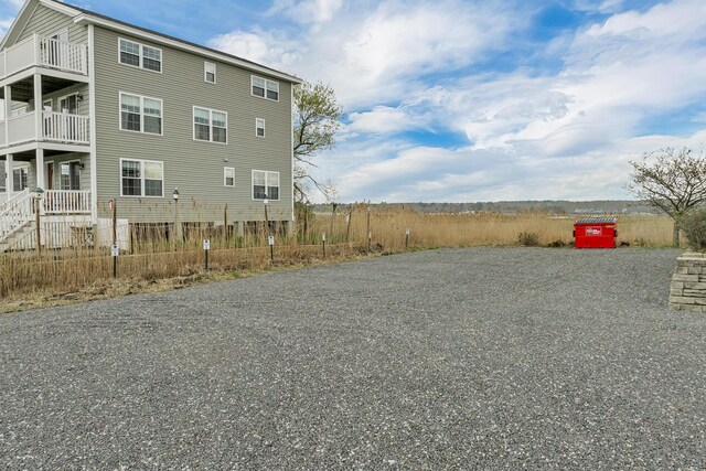 273 Webhannet Dr Unit 8, Wells, ME 04090 - view of home's exterior with gravel driveway