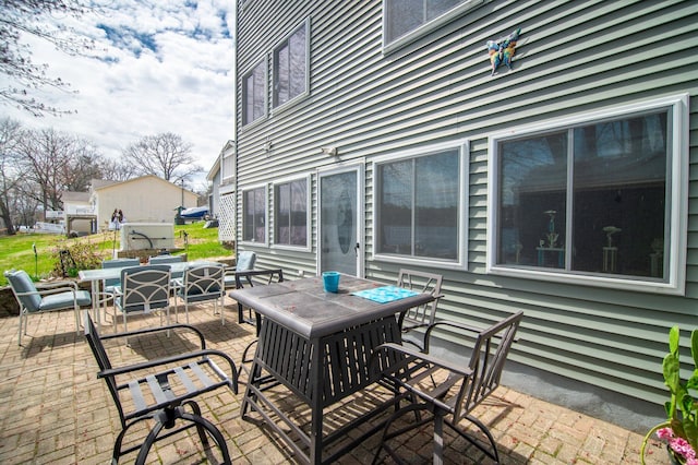 view of patio / terrace with outdoor dining space