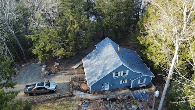 1363 Hallowell Rd, Litchfield, ME 04350 - aerial view of property and surrounding area