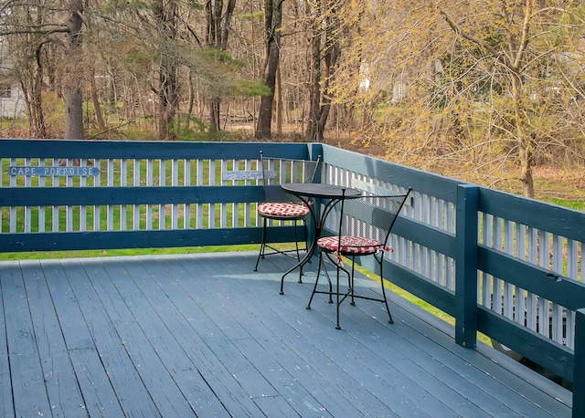63 Fletcher St, Kennebunk, ME 04043 - view of deck