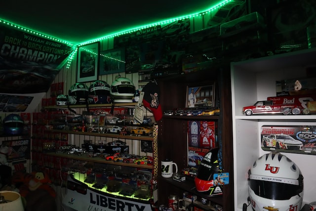 view of storage room