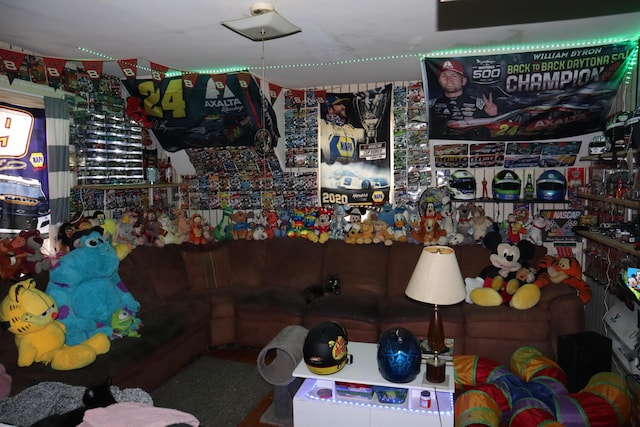 view of rec room