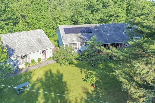 71 Reynolds Rd, Brooks, ME 04921 - aerial view of property and surrounding area with a forest