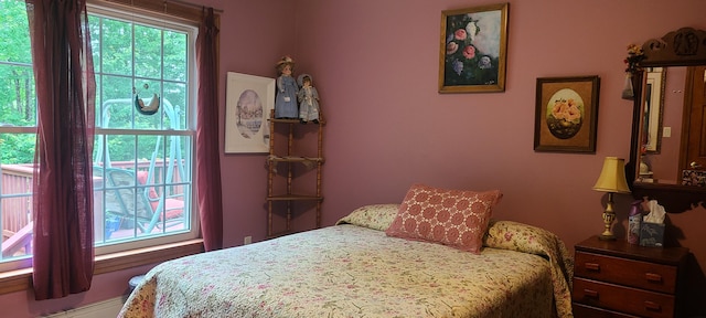 71 Reynolds Rd, Brooks, ME 04921 - bedroom featuring multiple windows