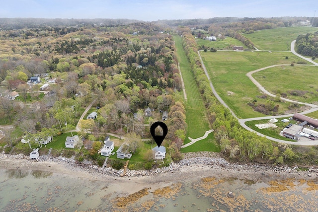 114 Birchmere Ln, Harpswell, ME 04079 - aerial view of property and surrounding area