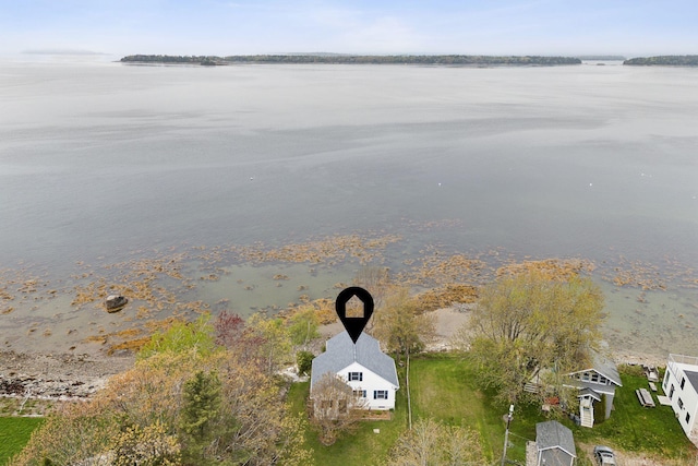 114 Birchmere Ln, Harpswell, ME 04079 - bird's eye view of a large body of water