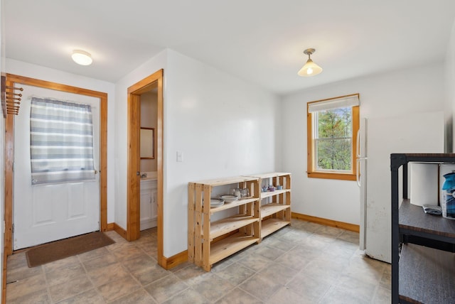 114 Birchmere Ln, Harpswell, ME 04079 - entryway with baseboards