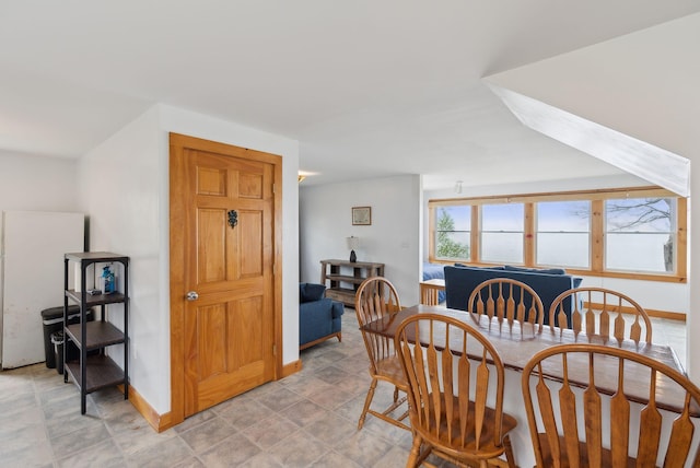 114 Birchmere Ln, Harpswell, ME 04079 - dining room featuring baseboards