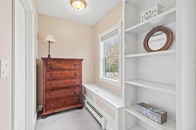 4 Geary Way, Falmouth, ME 04105 - detailed view of a baseboard radiator and carpet