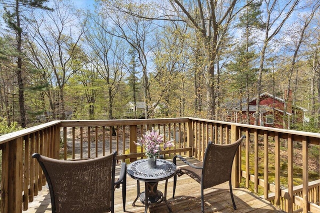 25 Sawmill Ln, Ogunquit, ME 03907 - view of wooden deck