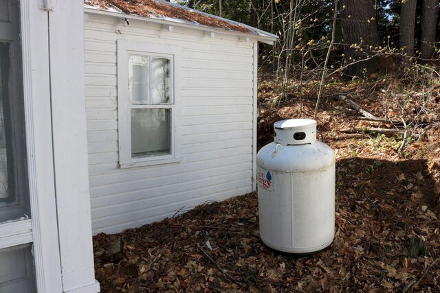 68 Salmon Rd, Madison, ME 04950 - exterior details featuring heating fuel