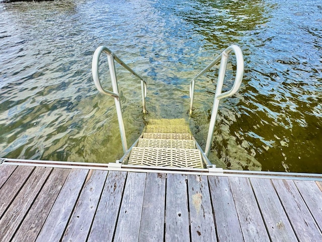 129 Loon Call Dr, Belgrade, ME 04917 - dock area with a water view