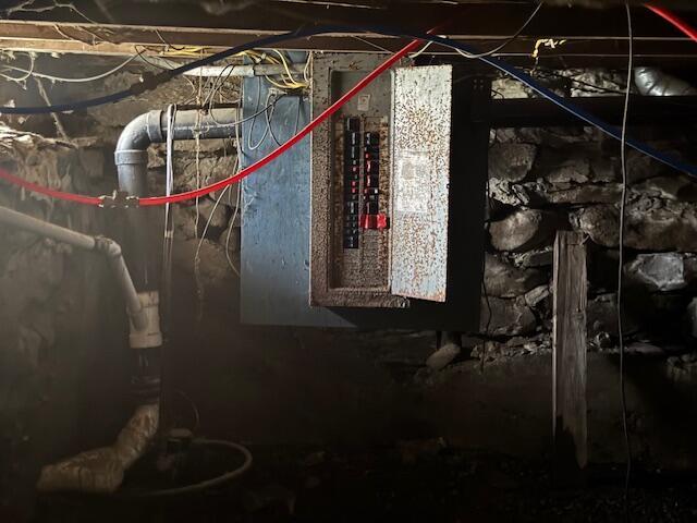 view of utility room