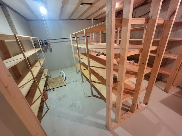 239 Pierce Rd Unit 2B, Brewer, ME 04412 - view of unfinished basement