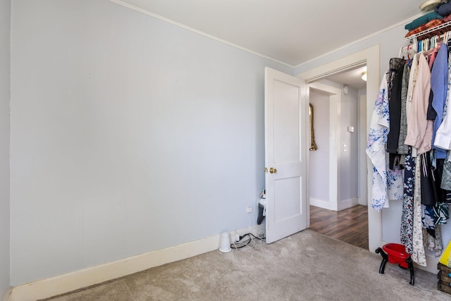 2 Airport Rd, Turner, ME 04282 - bedroom with carpet flooring, crown molding, and baseboards