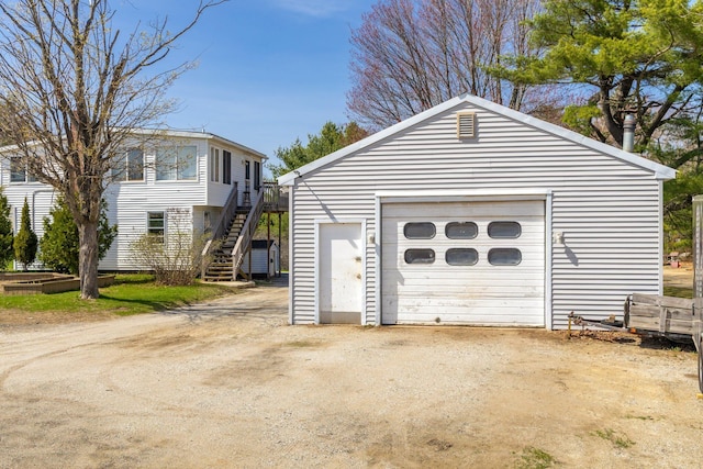 2 Airport Rd, Turner, ME 04282 - detached garage featuring driveway