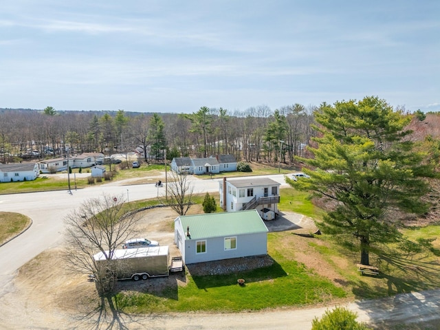 2 Airport Rd, Turner, ME 04282 - view of subject property with a heavily wooded area
