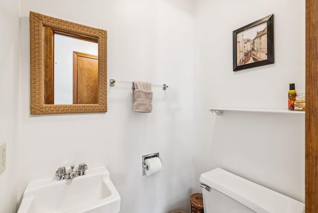 55 Lambert St Unit 4, Portland, ME 04103 - half bath with toilet and a sink