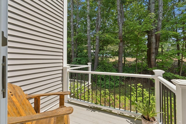 55 Lambert St Unit 4, Portland, ME 04103 - wooden terrace featuring view of scattered trees