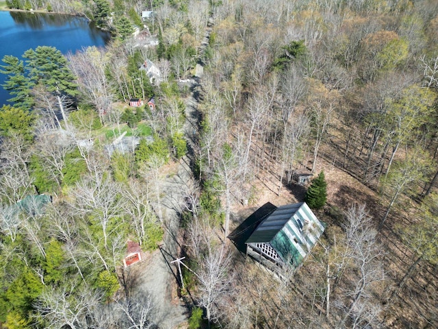 50 Widgeon Rd, Madison, ME 04950 - drone / aerial view with a water view
