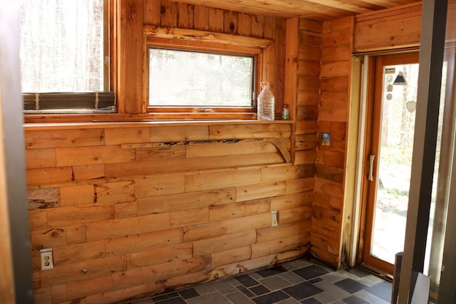 50 Widgeon Rd, Madison, ME 04950 - doorway featuring wooden ceiling