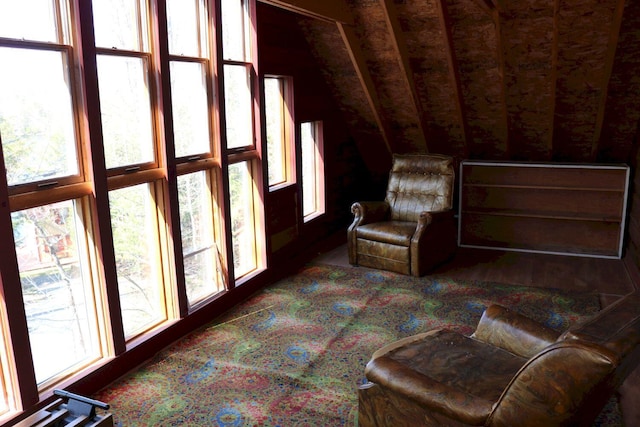 50 Widgeon Rd, Madison, ME 04950 - unfurnished room with vaulted ceiling