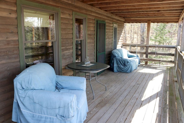 50 Widgeon Rd, Madison, ME 04950 - view of deck