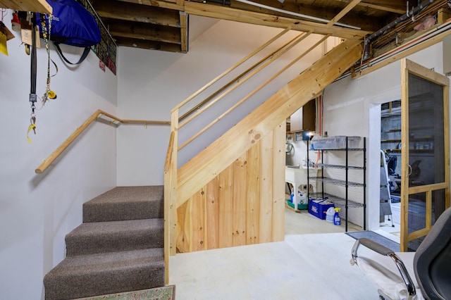 229 Stone Rd, Newfield, ME 04095 - view of stairs