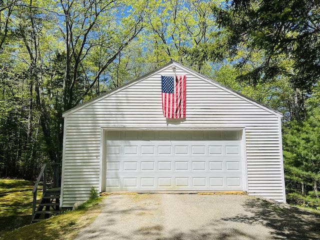 329 Salt Pond Rd, Blue Hill, ME 04614 - view of detached garage
