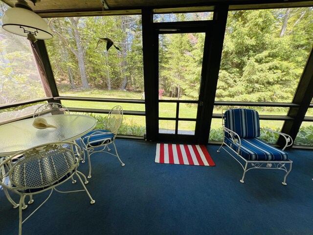 329 Salt Pond Rd, Blue Hill, ME 04614 - view of sunroom