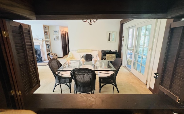 329 Salt Pond Rd, Blue Hill, ME 04614 - view of carpeted dining space