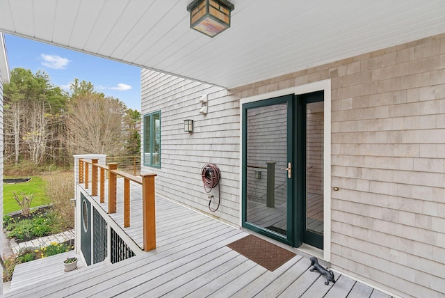 388 High Head Rd, Harpswell, ME 04079 - view of wooden deck