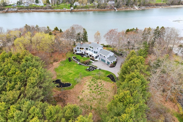 388 High Head Rd, Harpswell, ME 04079 - aerial view of property and surrounding area with a large body of water
